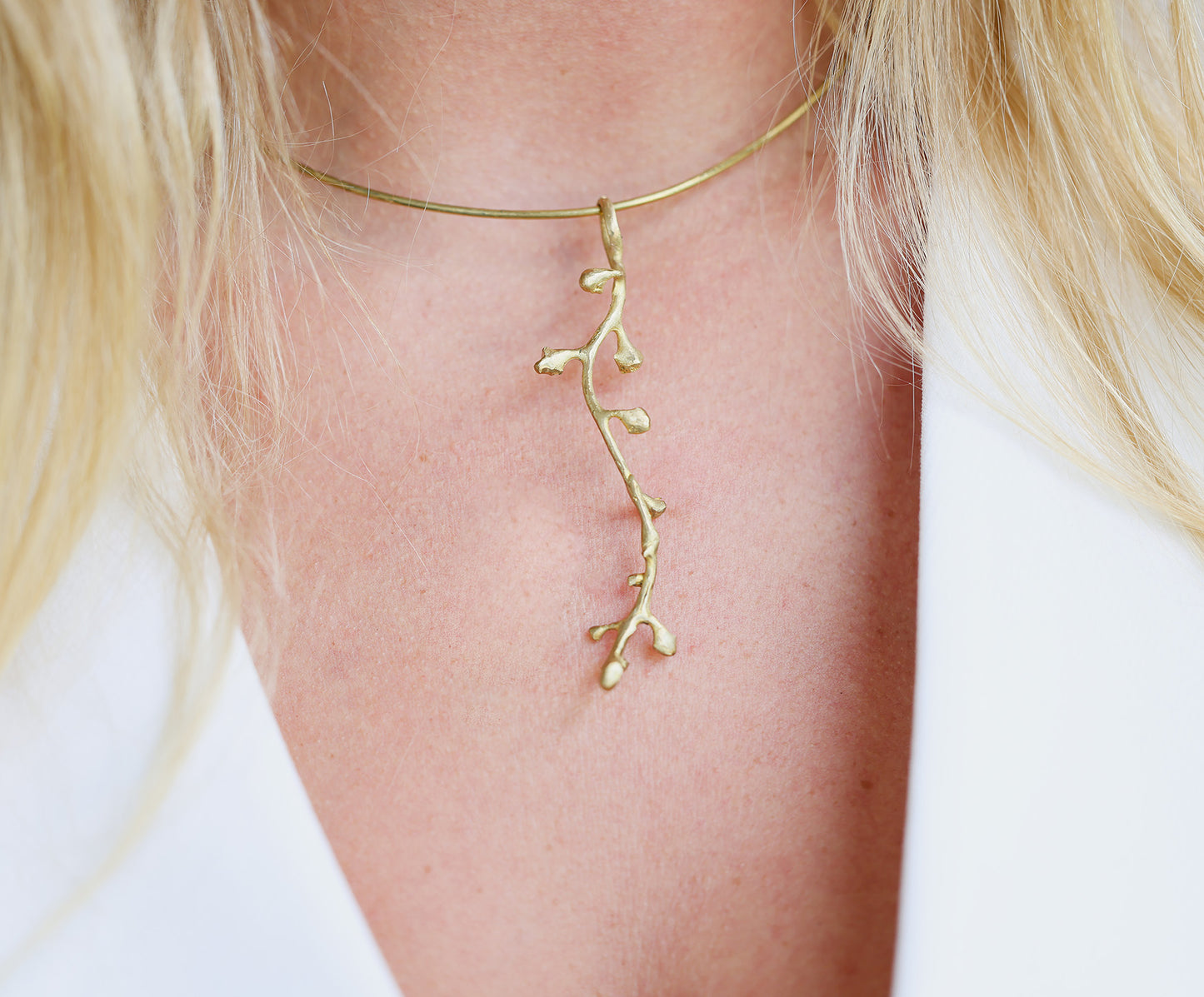 Bronze Branch Necklace