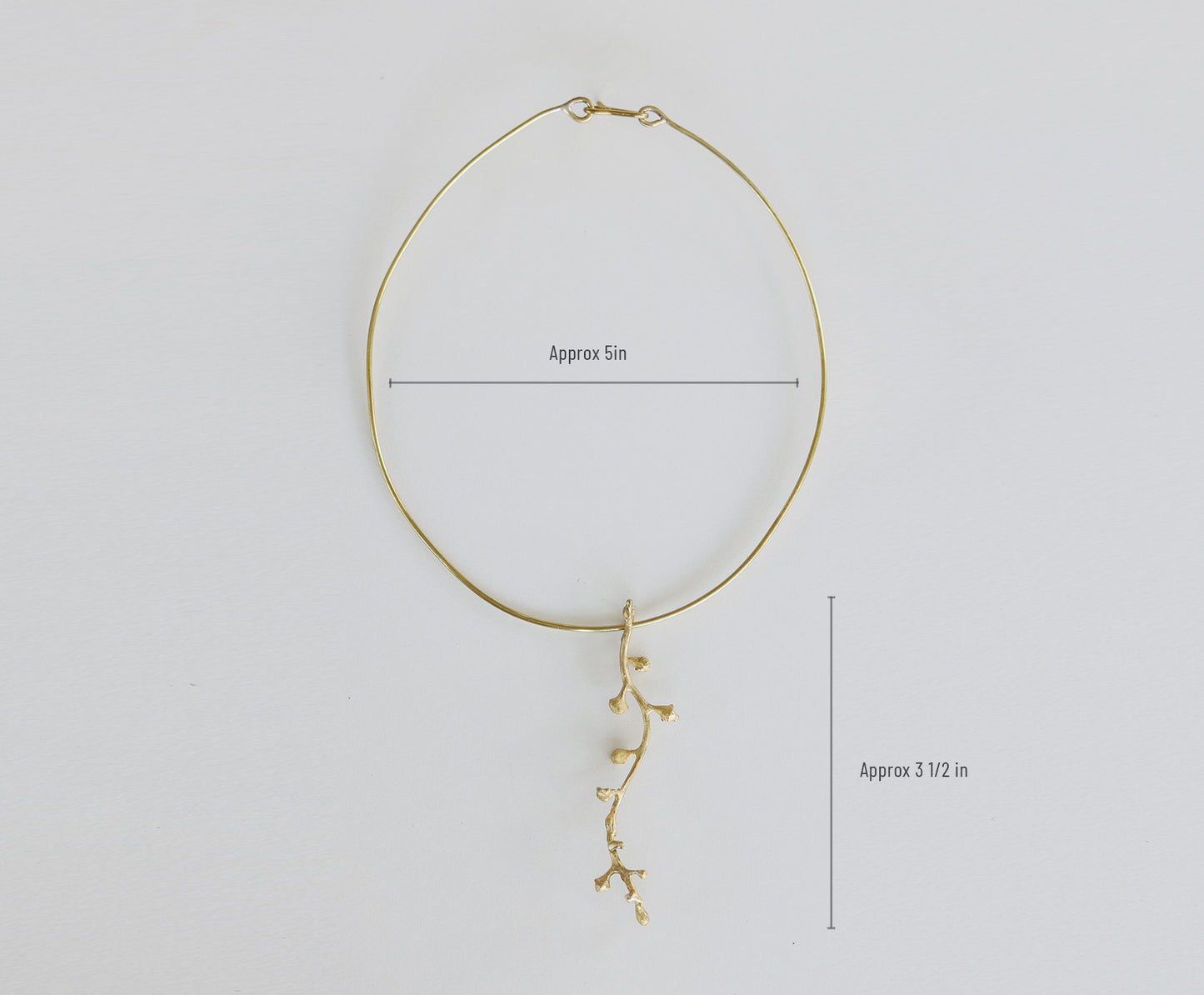 Bronze Branch Necklace