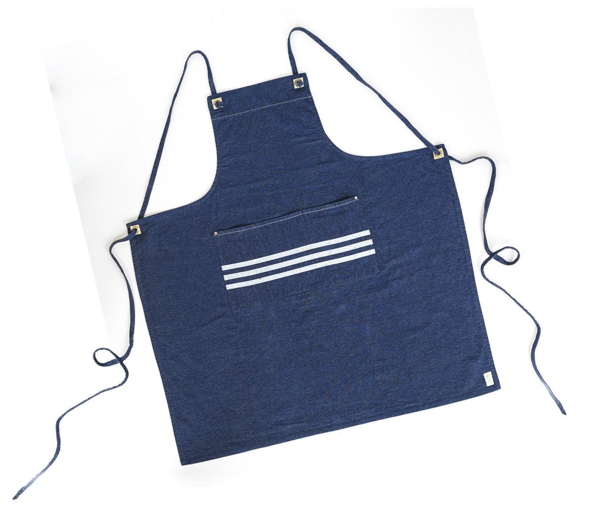 Denim Apron- The Icon - celina mancurti - aprons - -the icon