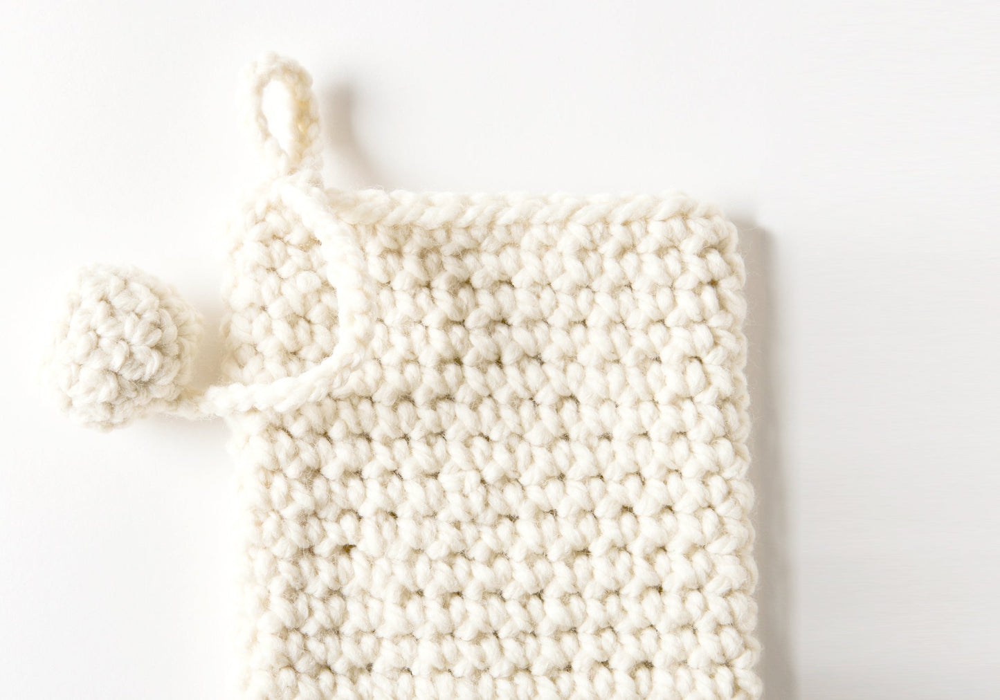 Hand Knitted Stocking - celina mancurti - Christmas stocking - -Magical stocking