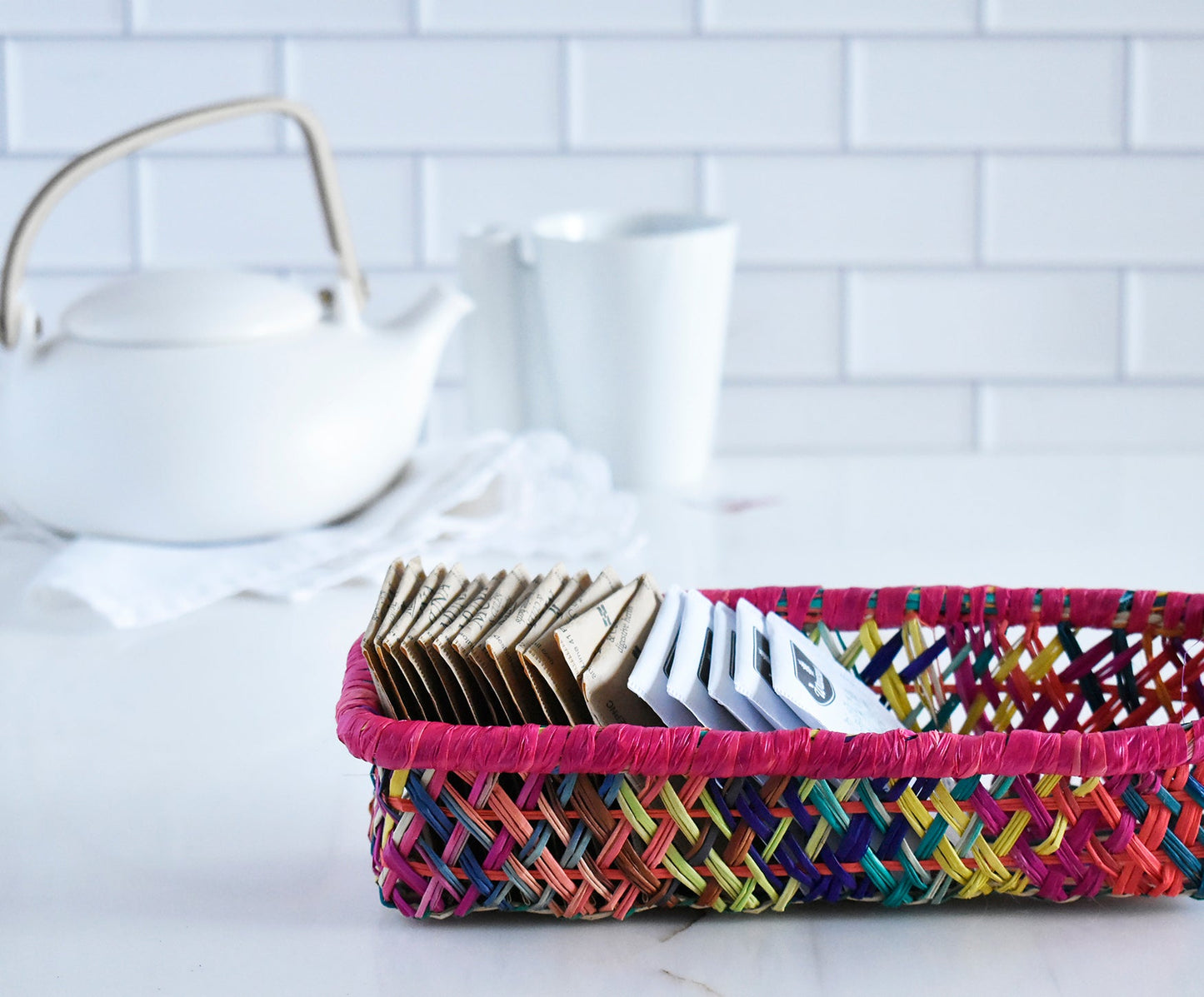 Handwoven Peruvian Basket