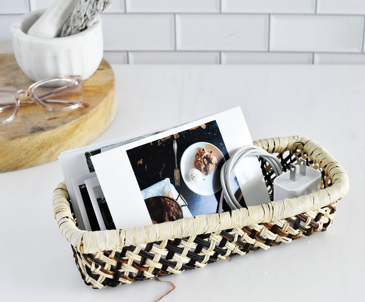 Handwoven Peruvian Basket