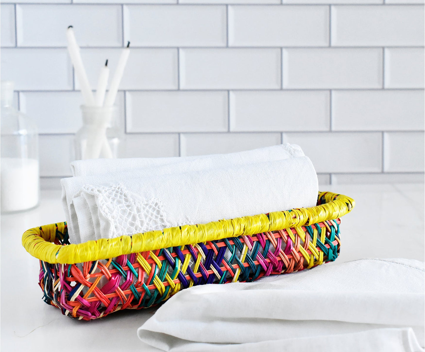 Handwoven Peruvian Basket