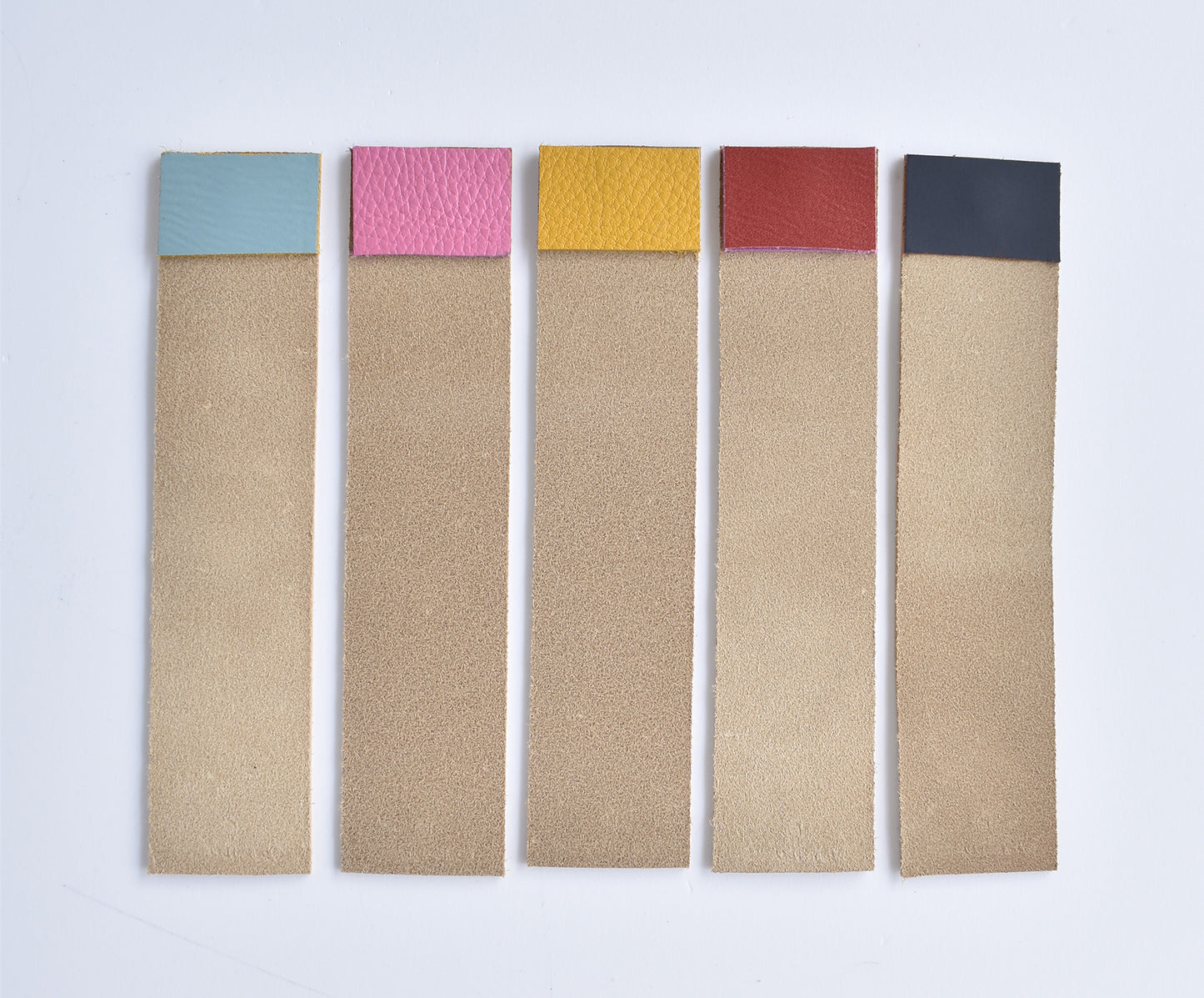 Heart Leather Bookmark
