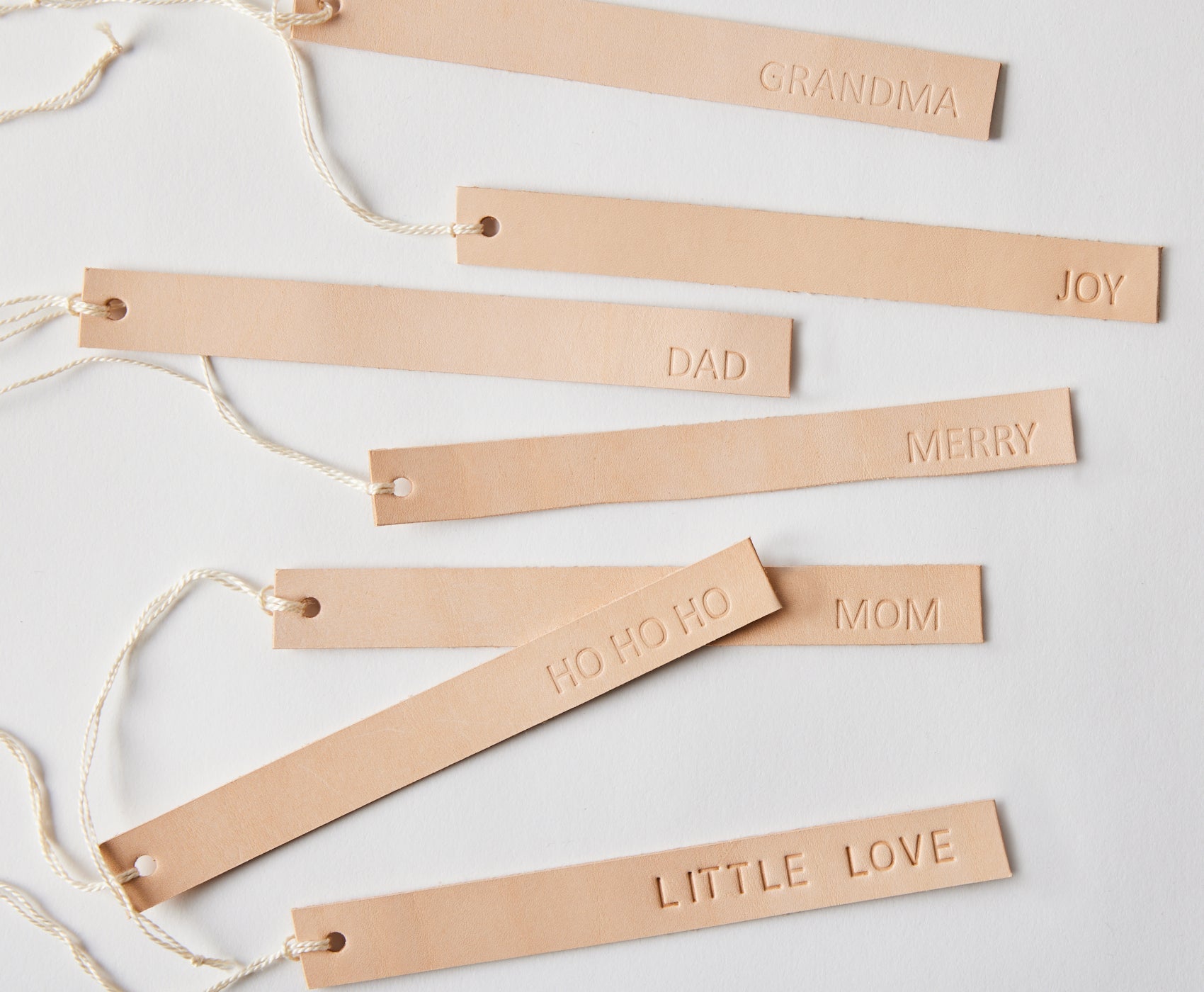 Leather Tags- Personalized