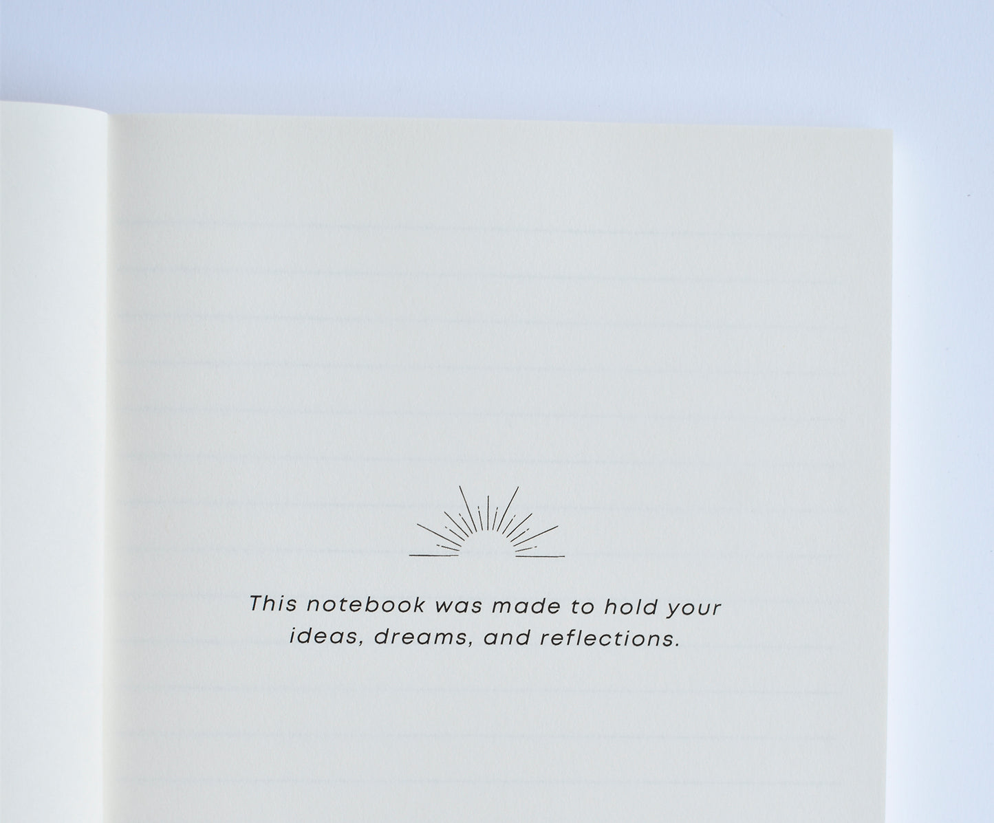 Notebook for Your Thoughts