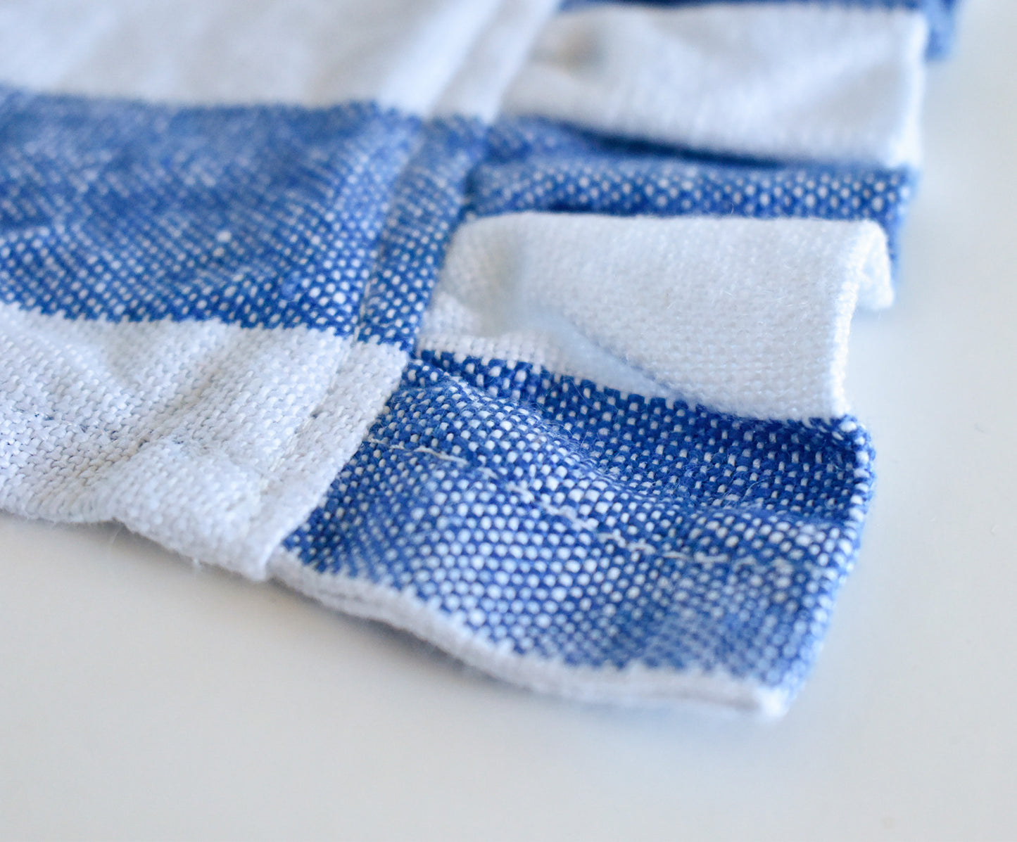 Santorini Ruffles Linen Placemat- Set of 2