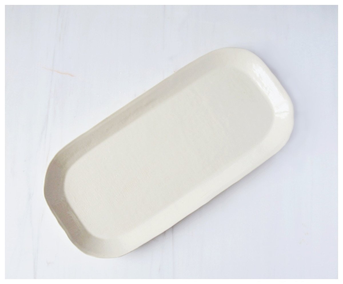 The Imperfect Platter- HandMade - celina mancurti - Serving platter - -porcelain serving platter