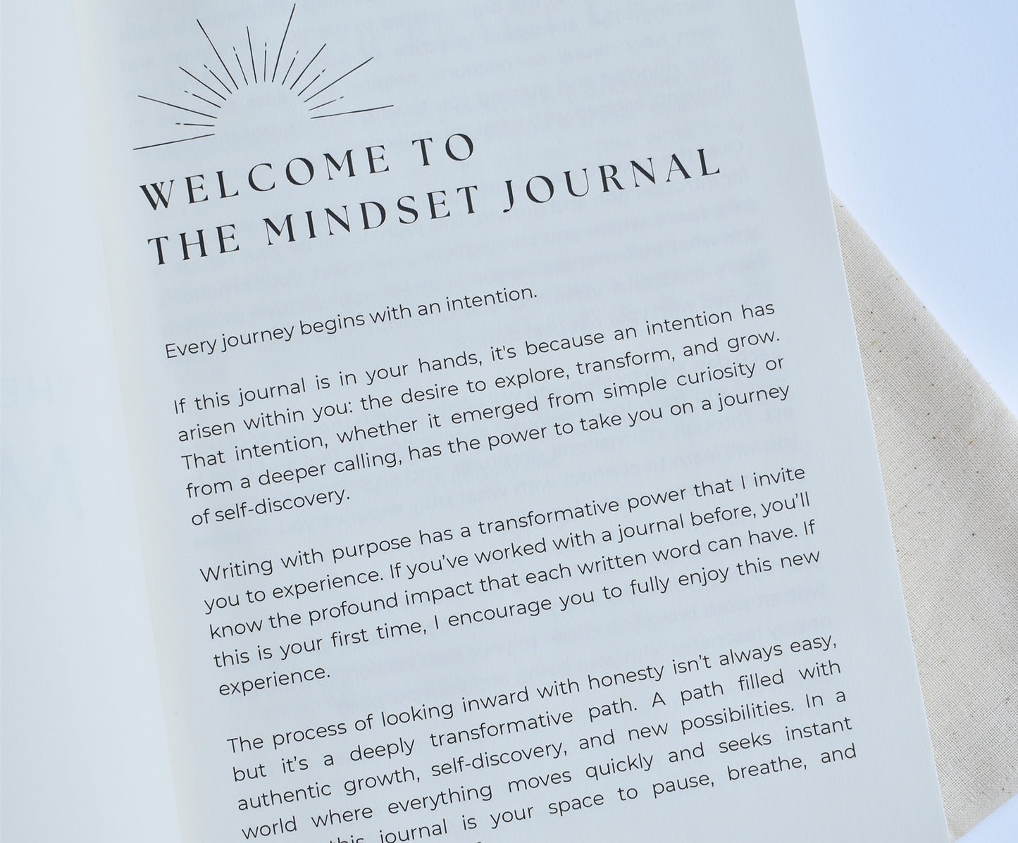 The Mindset Journal