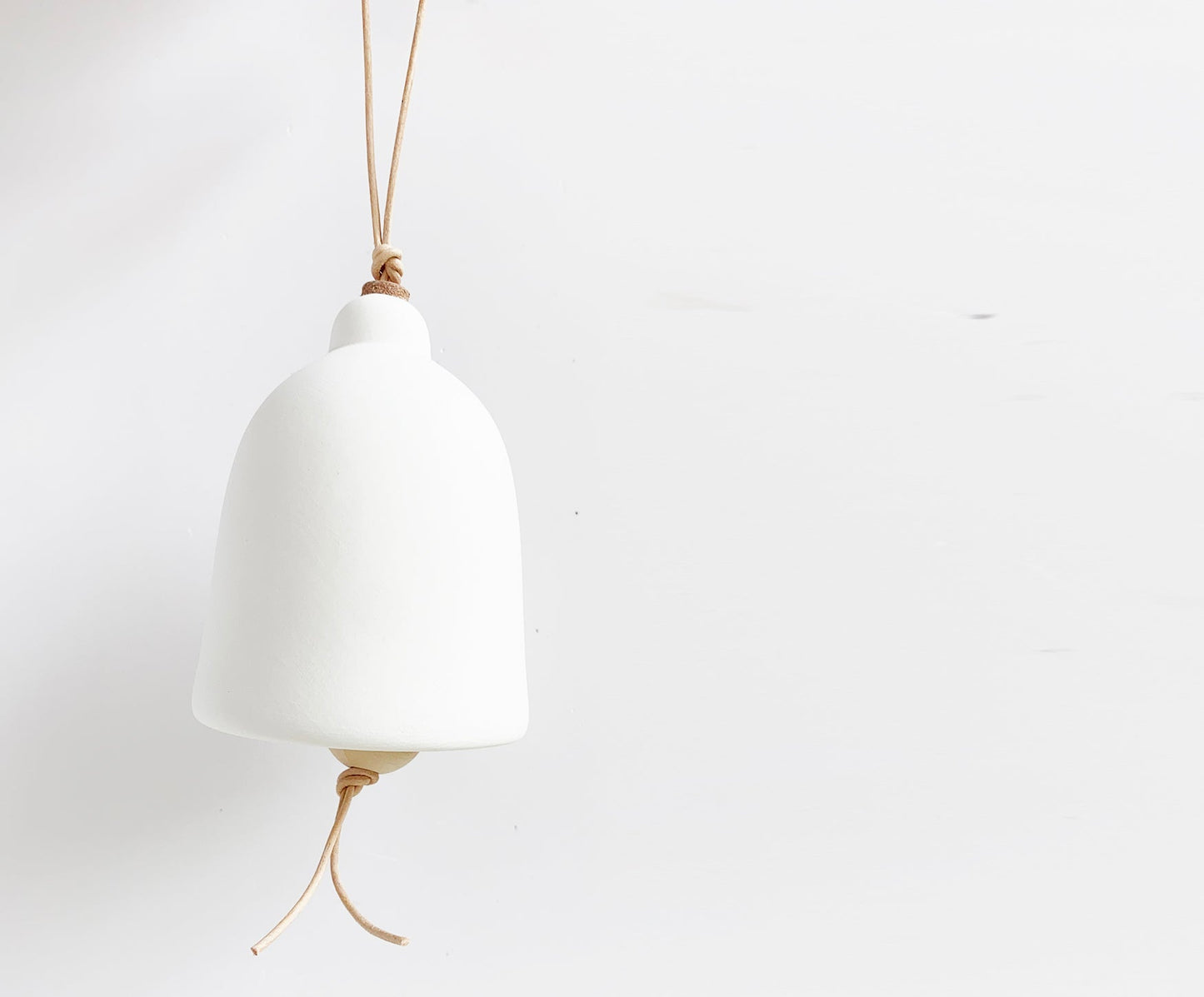 White Bell Ornament - celina mancurti - Christmas Ornaments - -celina mancurti