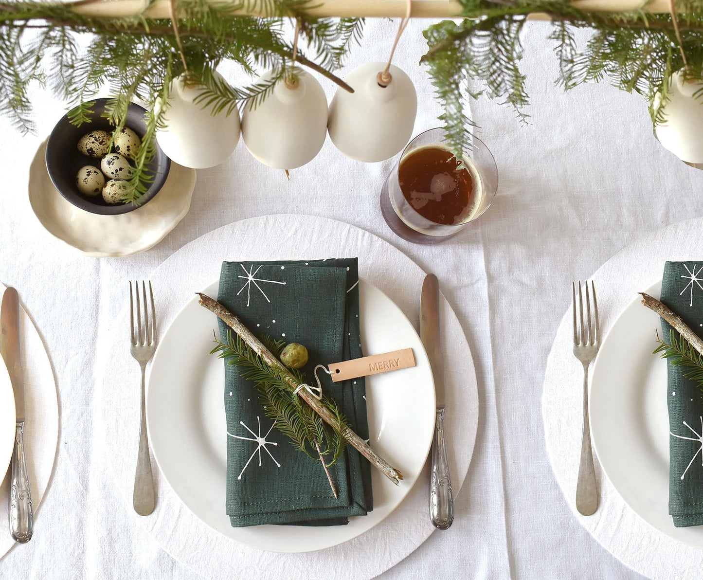 White Bell Ornament - celina mancurti - Christmas Ornaments - -celina mancurti