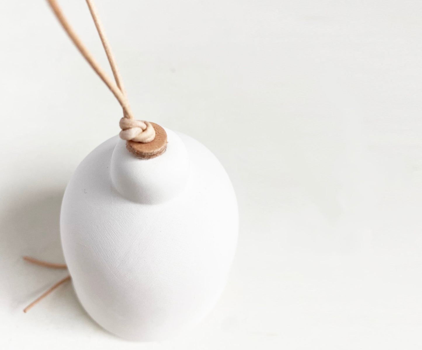 White Bell Ornament
