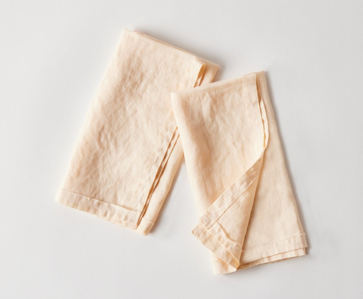 Anita Linen Napkin- Nude - celina mancurti - napkins - -set of 2