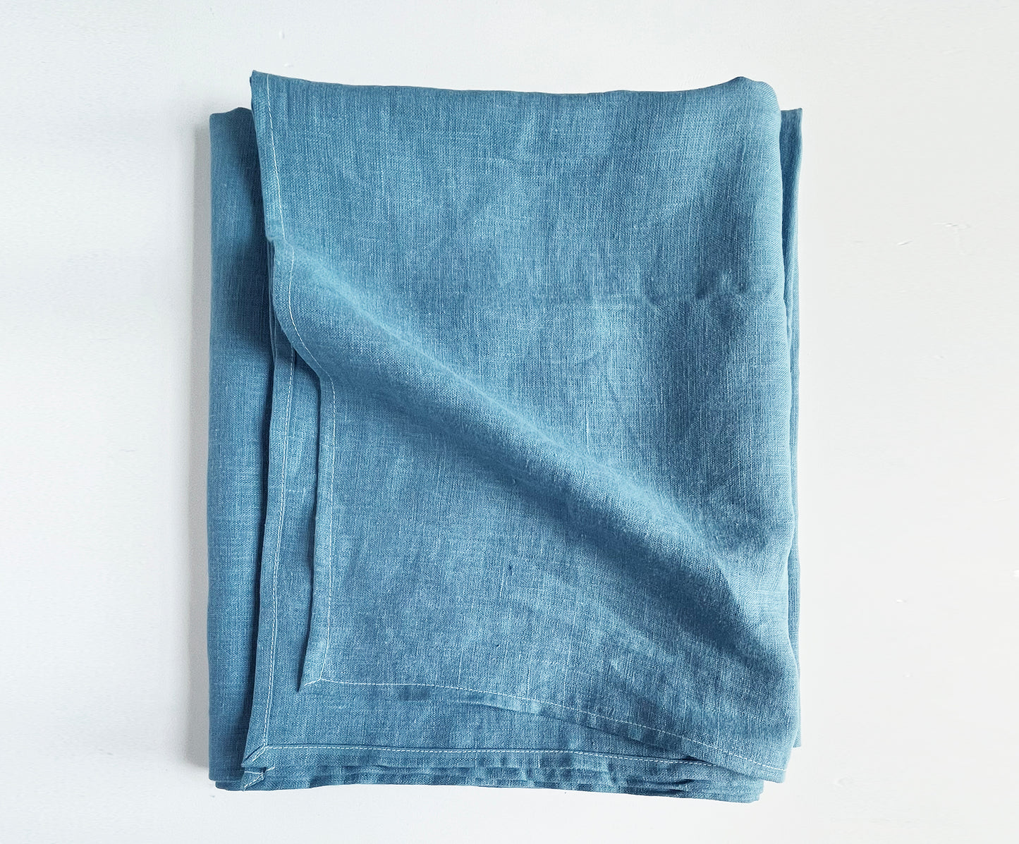 Indigo Linen Tablecloth