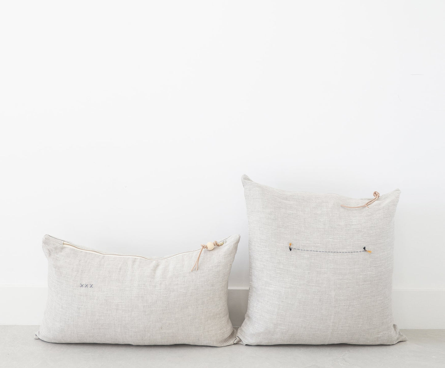 Cielo Linen Pillows - Oatmeal