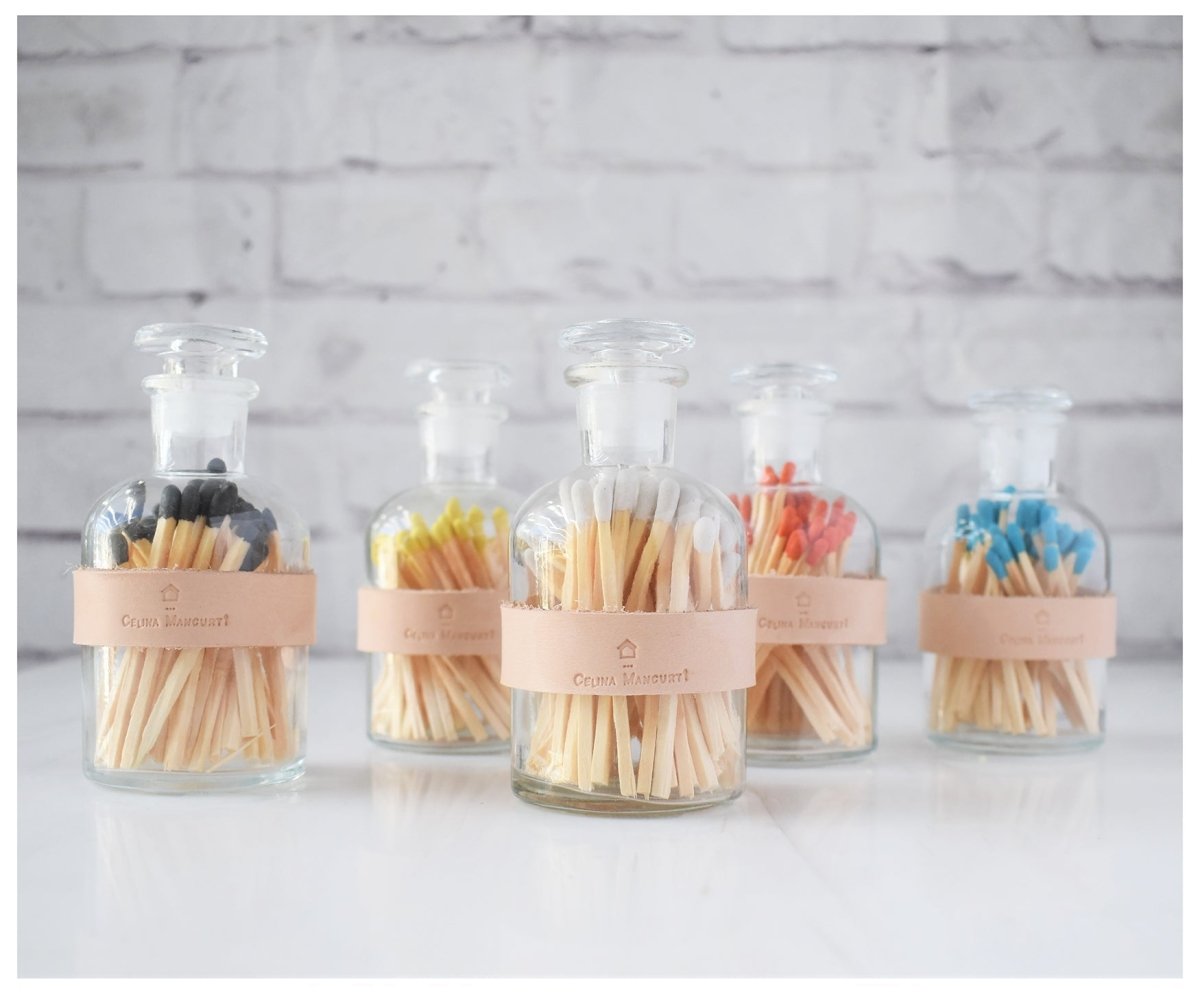 Colored Matches - Green Tip - celina mancurti - matches - -free shipping to USA