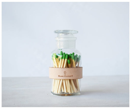 Colored Matches - Green Tip - celina mancurti - matches - -free shipping to USA