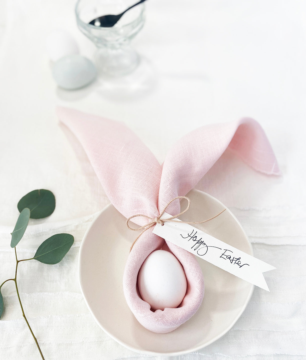 FINAL SALE- Wild Linen Napkins Light Pink