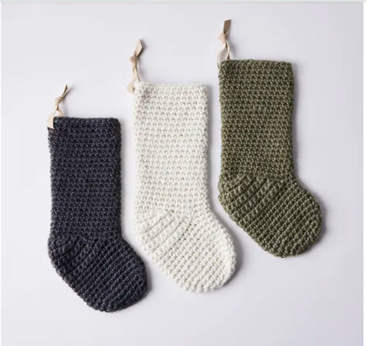Hand Knitted Stocking