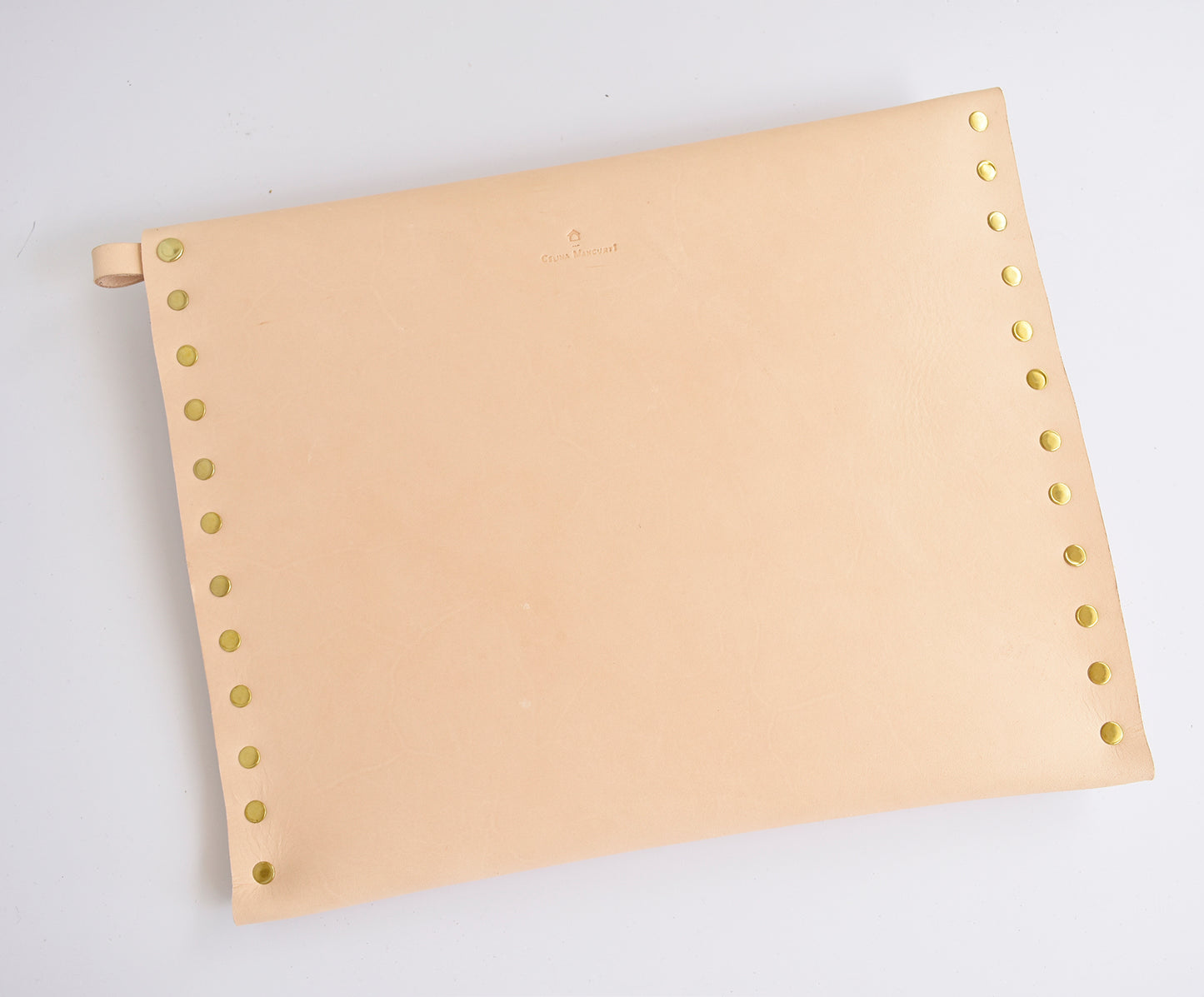 Heart Leather Clutch