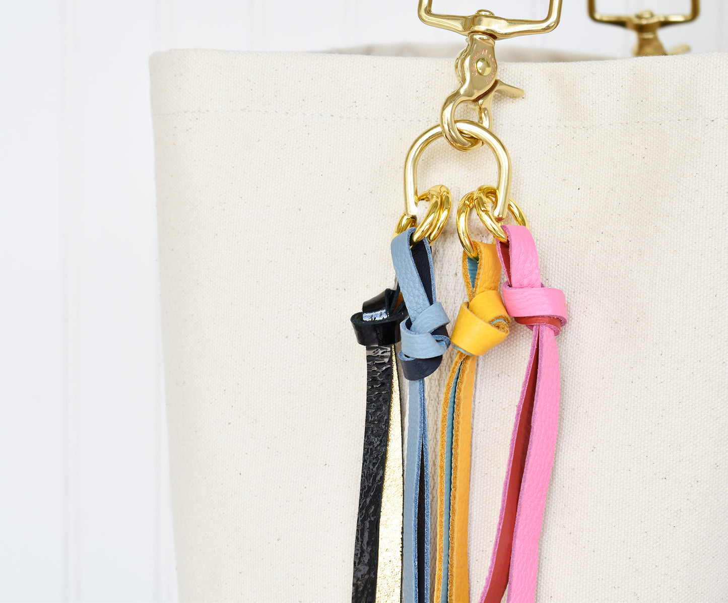 Knot Bag Charm-Many Colors