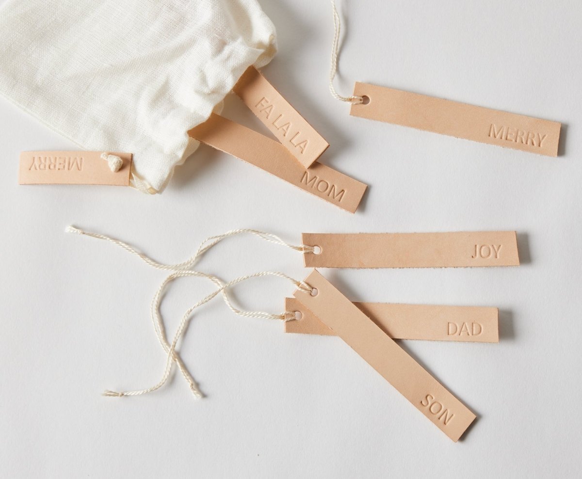 Wooden Gift Tags, Minimalist Gift Tags, Christmas Name Tags