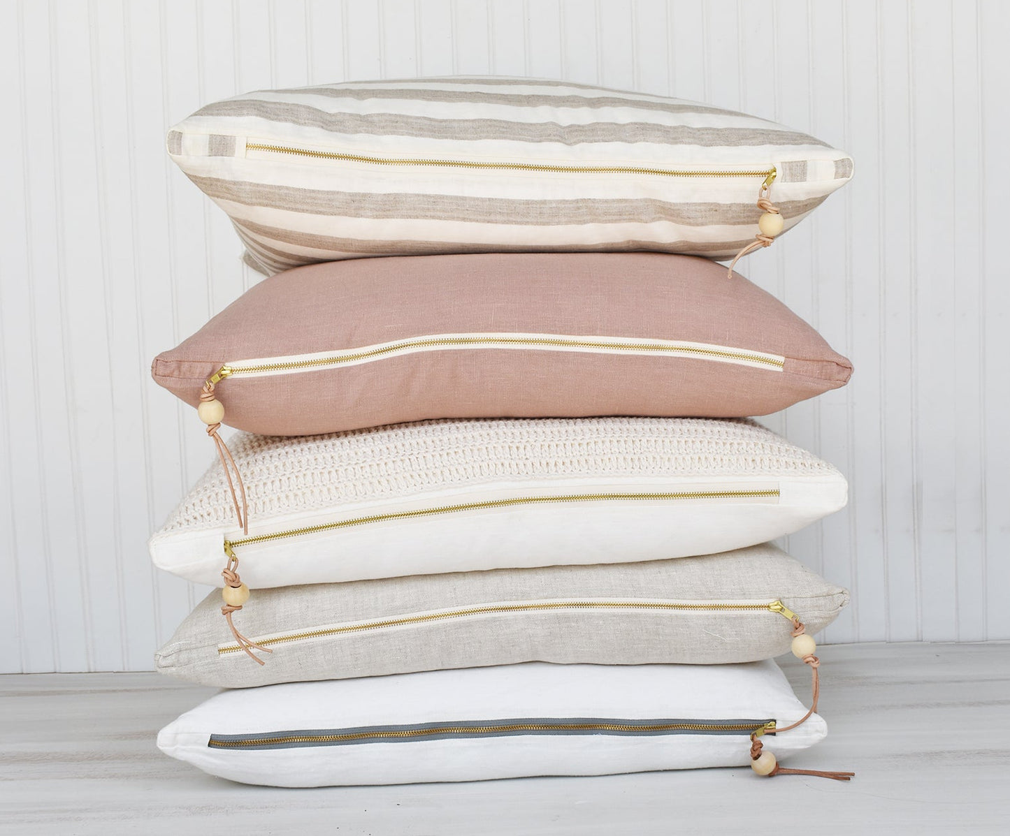 Pure Stripes Linen Floor Pillow