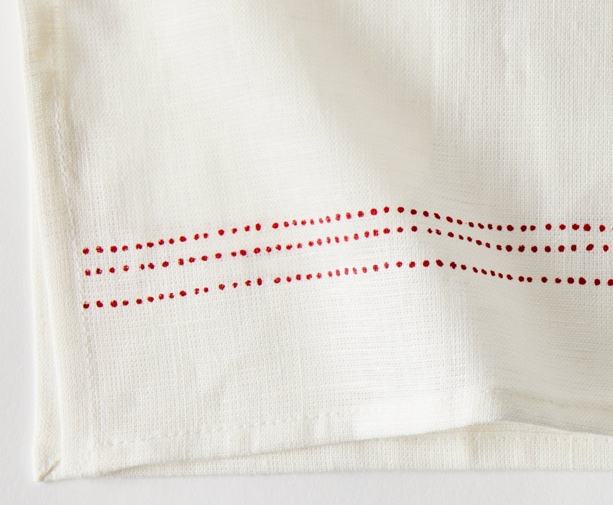 Hand-Printed Linen Napkin - Granducale