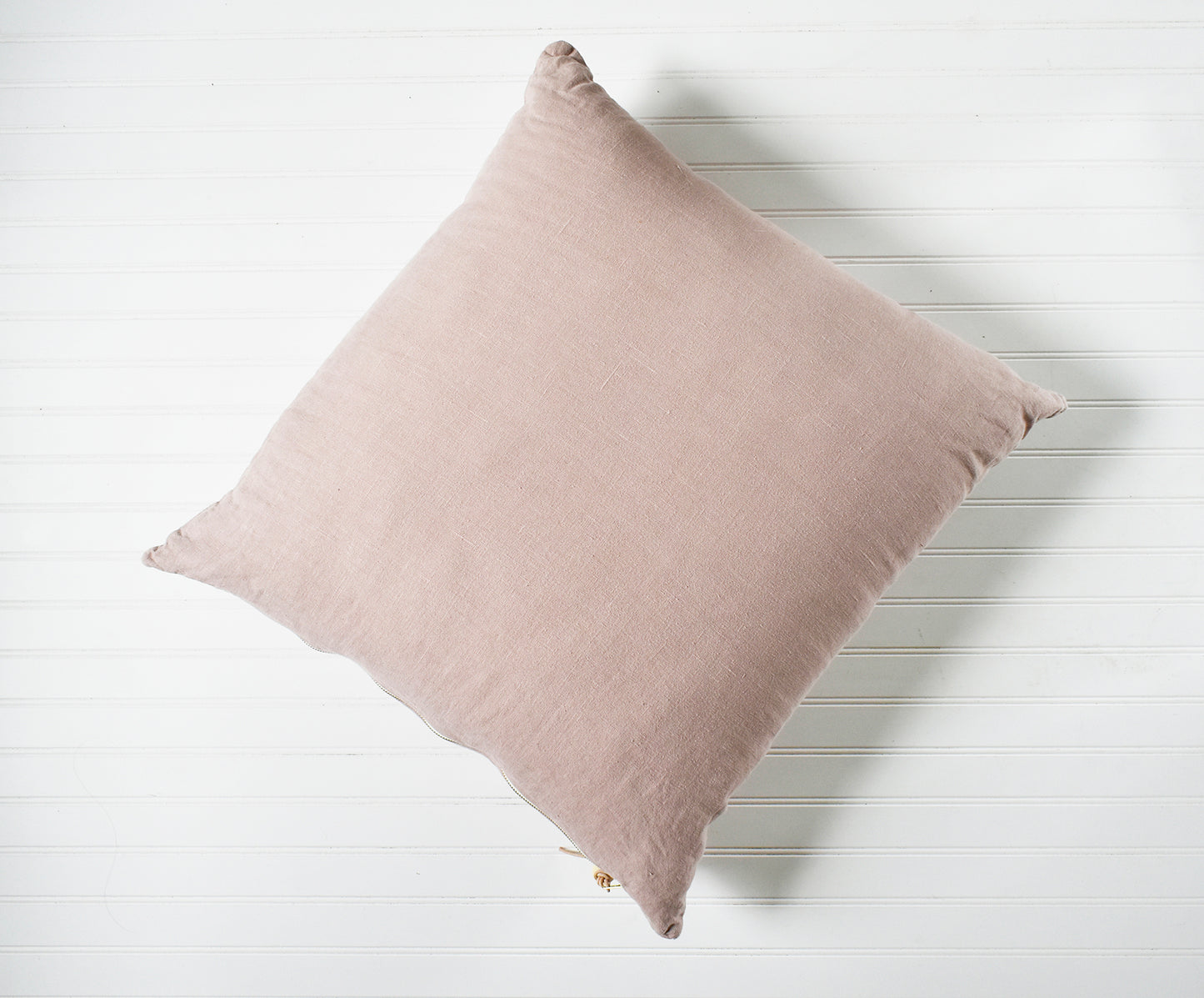 Shadow Rose Washed Linen Pillow
