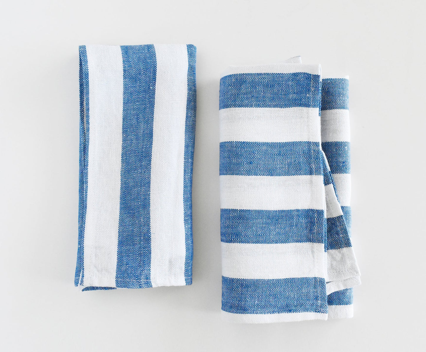 Striped Linen Napkins - Set of 2