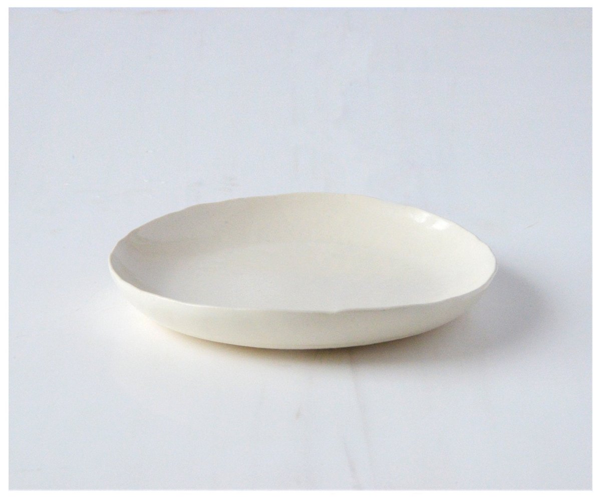 The Imperfect Plate- HandMade - celina mancurti - plates - -porcelain