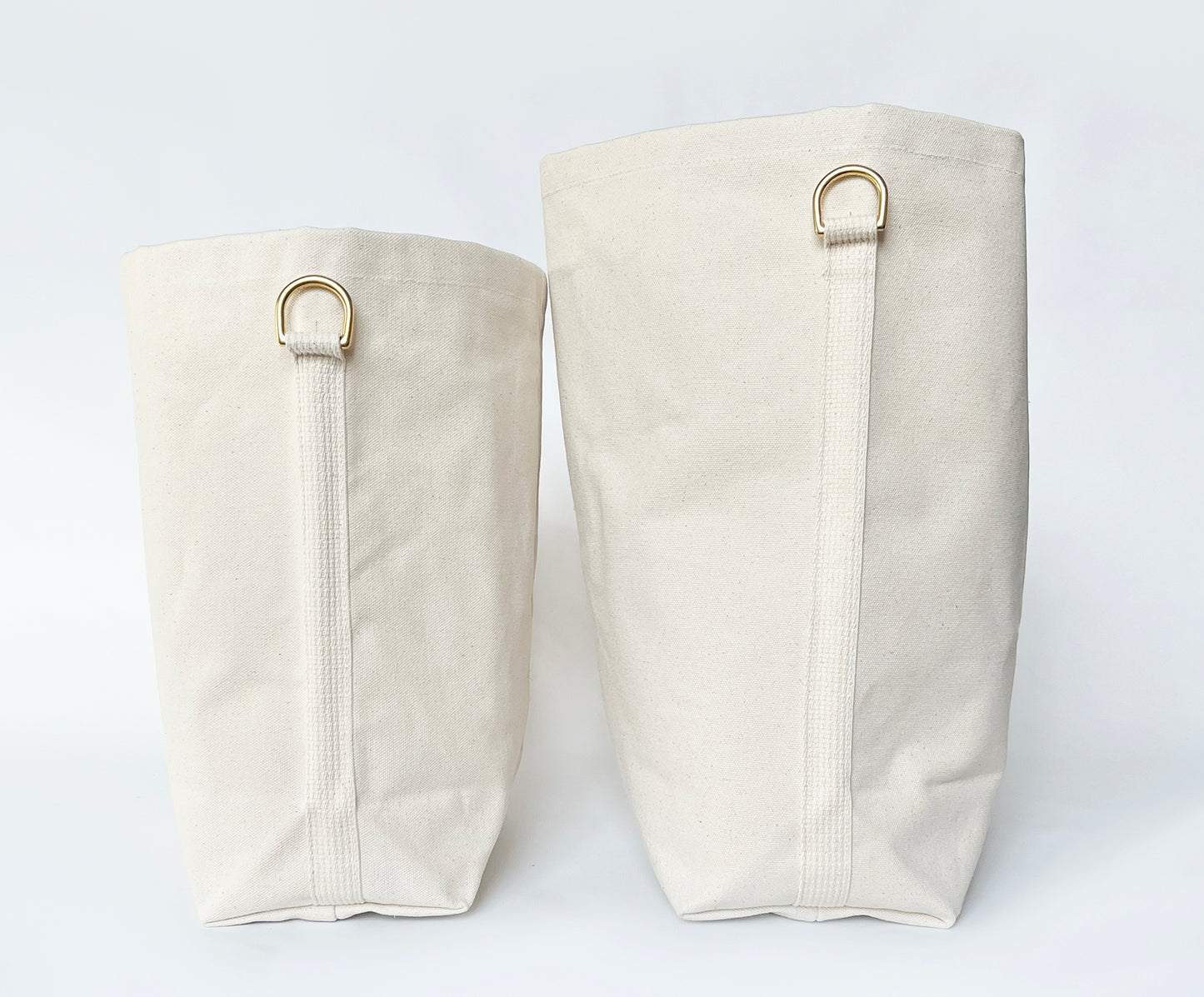 Tote Bag Black- Leather Strap Chocolate