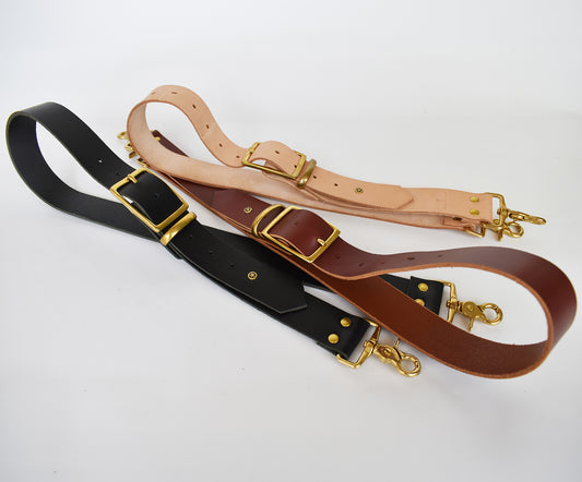 Adjustable Leather Strap- Crossbody