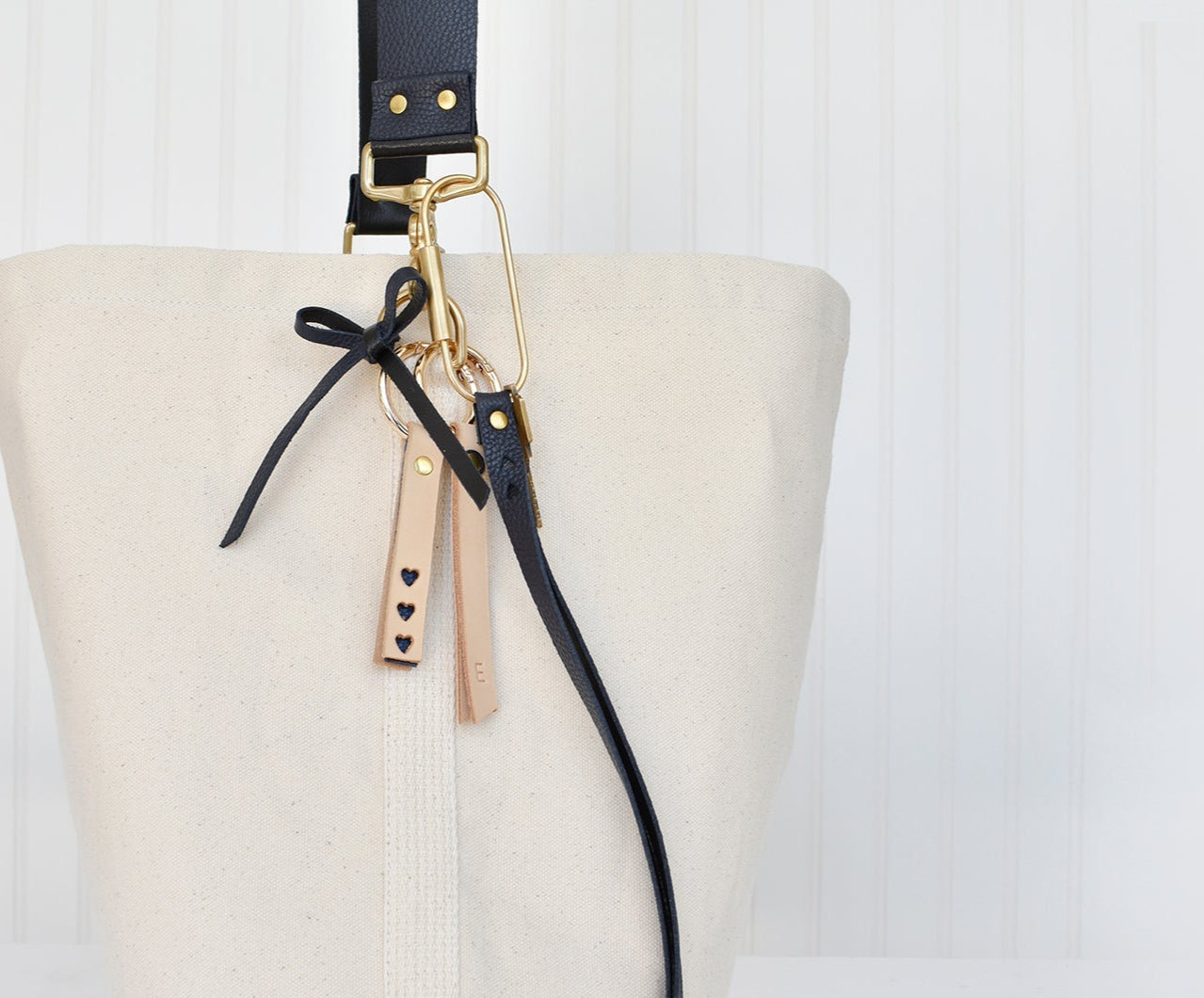 Triple Heart Keychain