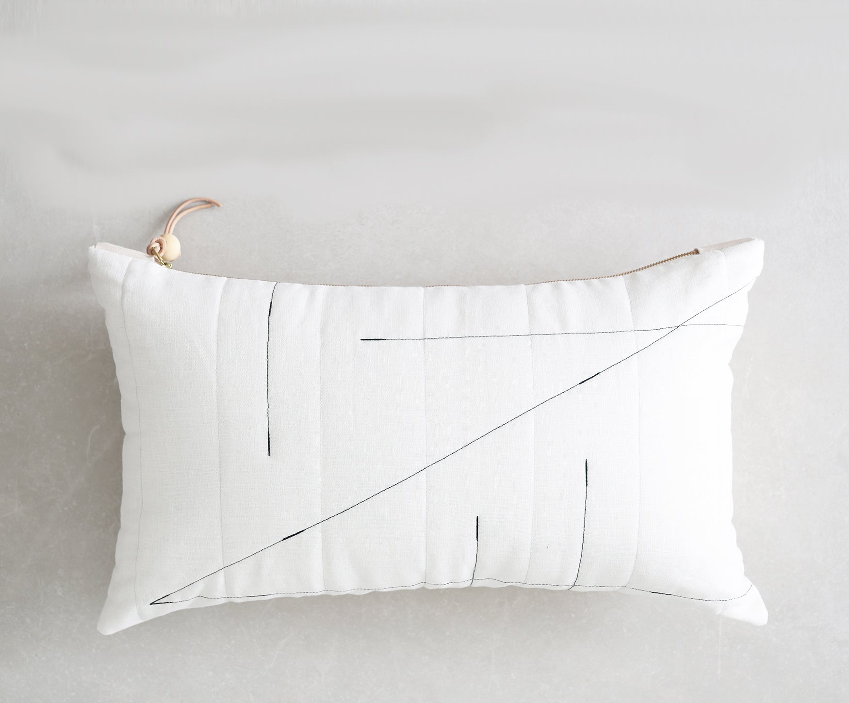 VIDA Linen Pillow- 3 Sizes - celina mancurti - pillow - LARGE 27x27 - -Quilt-like