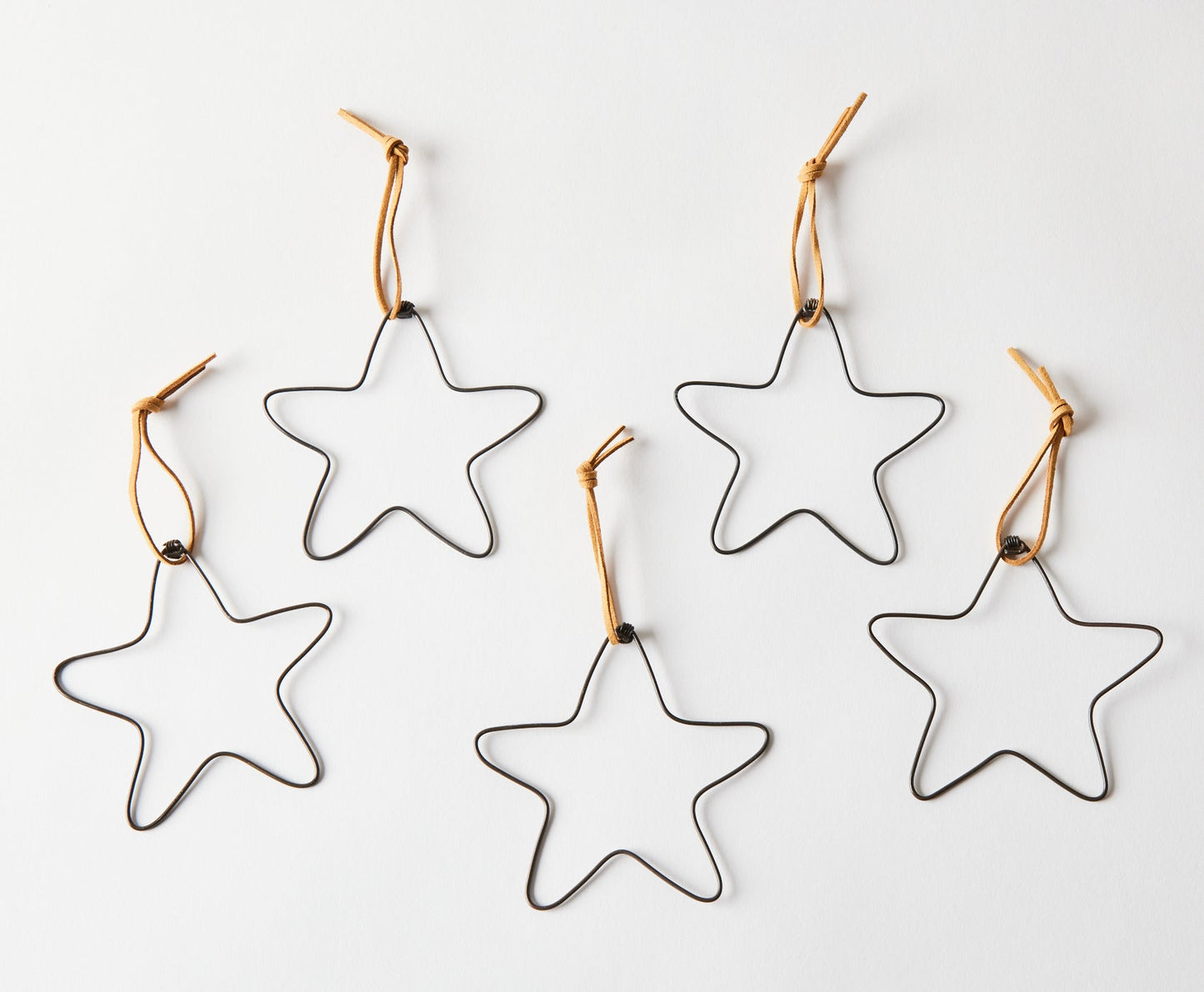 Wire Star Ornaments - Set of 5 - celina mancurti - Christmas decorations - -PRE ORDER YOURS!