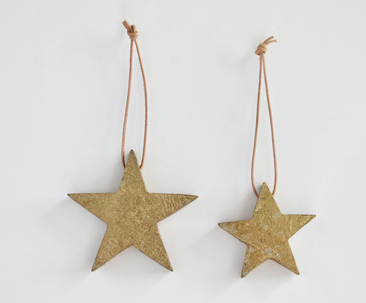 Wooden Star Ornament
